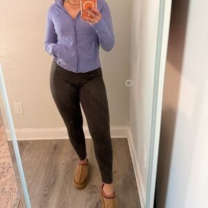 Aerie Brown High-Rise Leggings